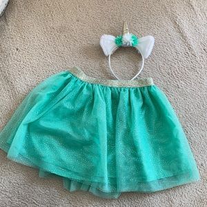 NEW Unicorn Headband Tutu Set